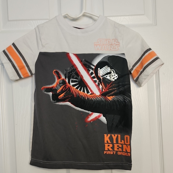 Star Wars Other - Star Wars Kylo Ren Kids Tee - White, Gray, Orange